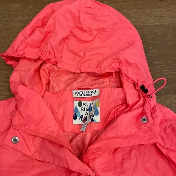 Pack-away Parka in Hot Pink - Picture 6 of 6